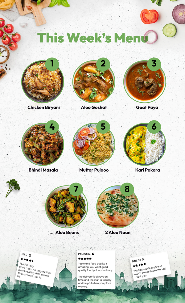 MIX AND MATCH 5 MEALS PLAN