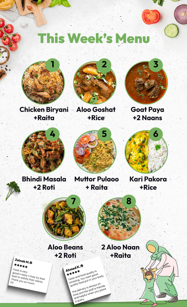 MIX AND MATCH 5 MEALS PLAN